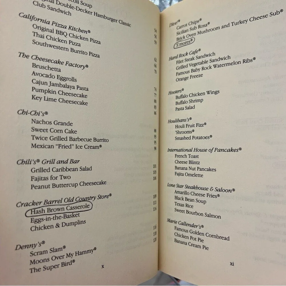 Top secret restaurant recipes book of famous food to cook at home recipe book